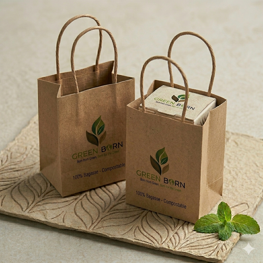 GreenBorn Paper Bottle