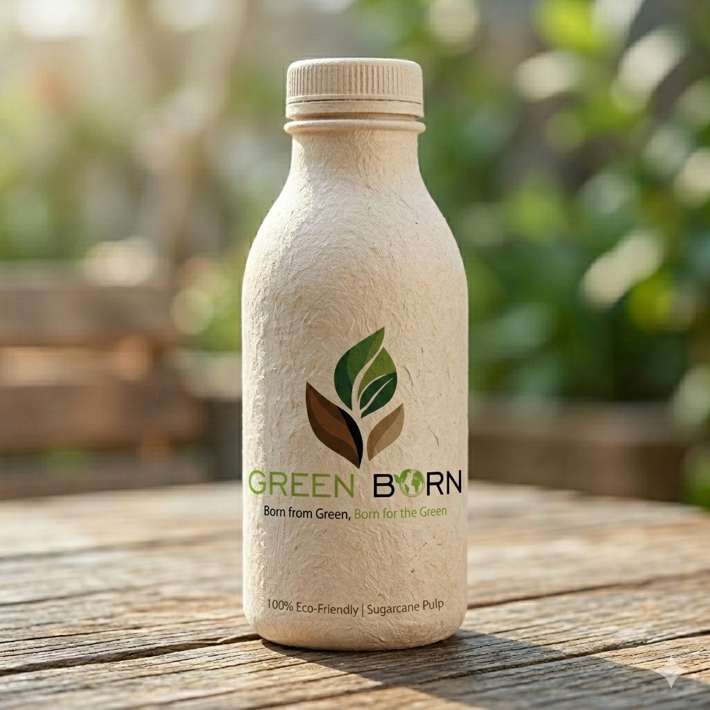 GreenBorn Paper Bottle