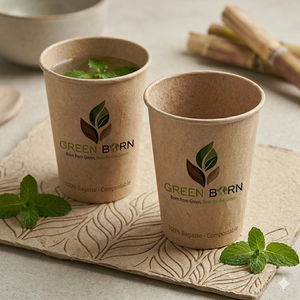 GreenBorn Paper Cups Set